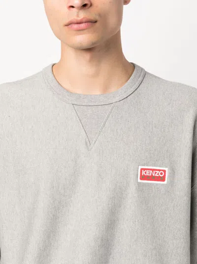 Shop Kenzo Sweatshirt With Logo Application