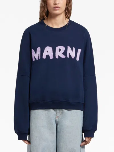 Shop Marni Sweatshirt With Print