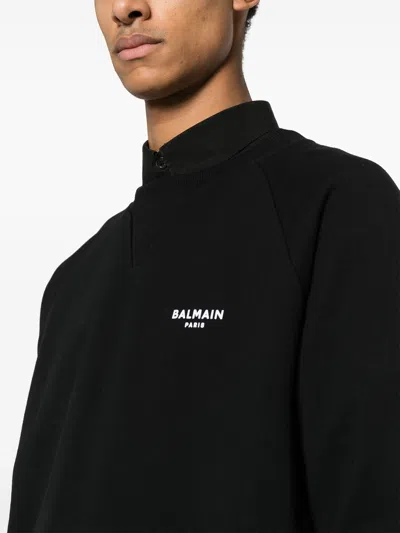 Shop Balmain Sweatshirt With Print
