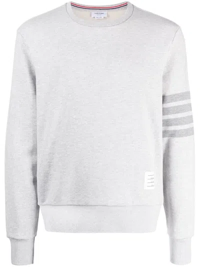 Shop Thom Browne Sweatshirt With Stripes