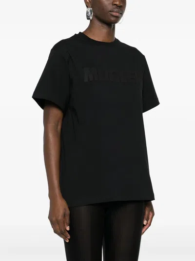 Shop Mugler T-shirt With Print