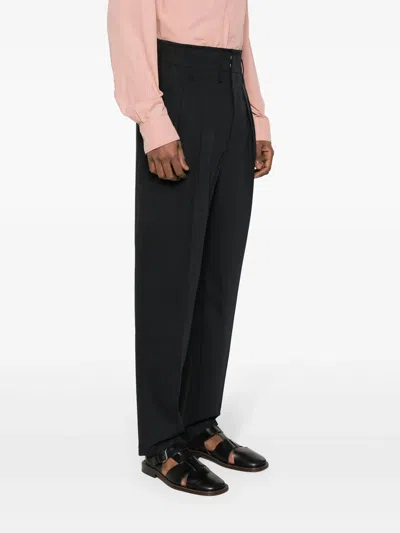 Shop Lemaire Tailored Trousers With Pleats