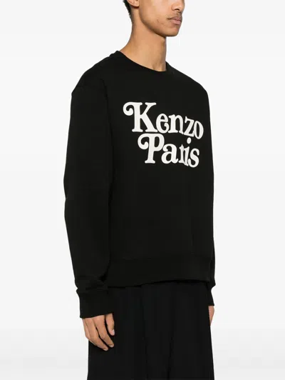Shop Kenzo Verdy Sweatshirt With Flocked Logo