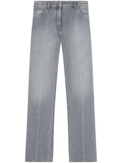 Shop Versace Medusa Boyfriend Jeans `95 Clothing In Grey