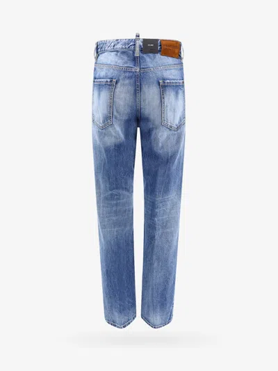 Shop Dsquared2 Man 642 Jean Man Blue Jeans
