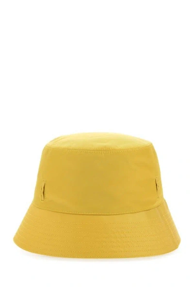 Shop Prada Man Yellow Re-nylon Hat