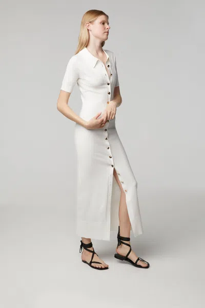 Shop Altuzarra 'hestia' Dress In Natural White