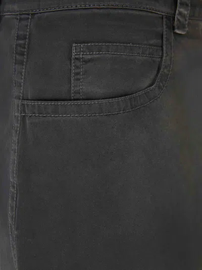 Shop Alexander Wang Baggy Cotton Jeans In Worn Effect