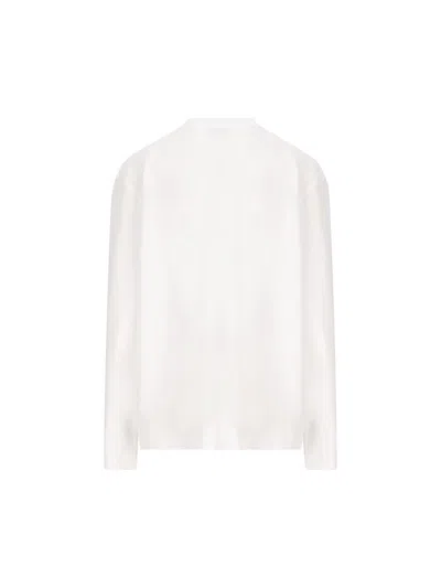 Shop Burberry Jerseys In White