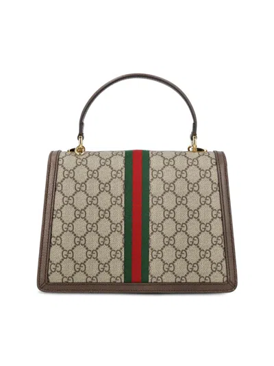 Shop Gucci Handbags In B.eb/n.maple/vrv