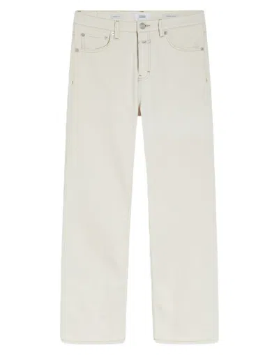 Closed Morus Mid-rise Wide-leg Jeans In 203 Creme