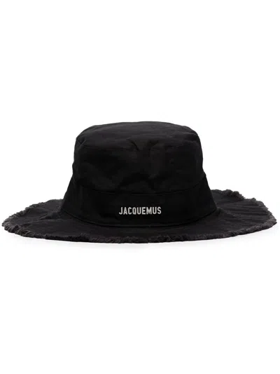 Shop Jacquemus Le Bob Artichaut Hat In Black