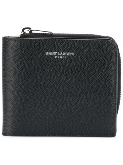 Shop Saint Laurent Wallets & Card Holders In Black