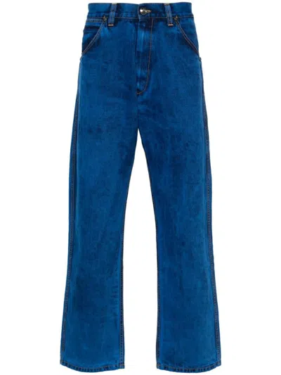 Shop Vivienne Westwood Ranch Denim Jeans In Blue