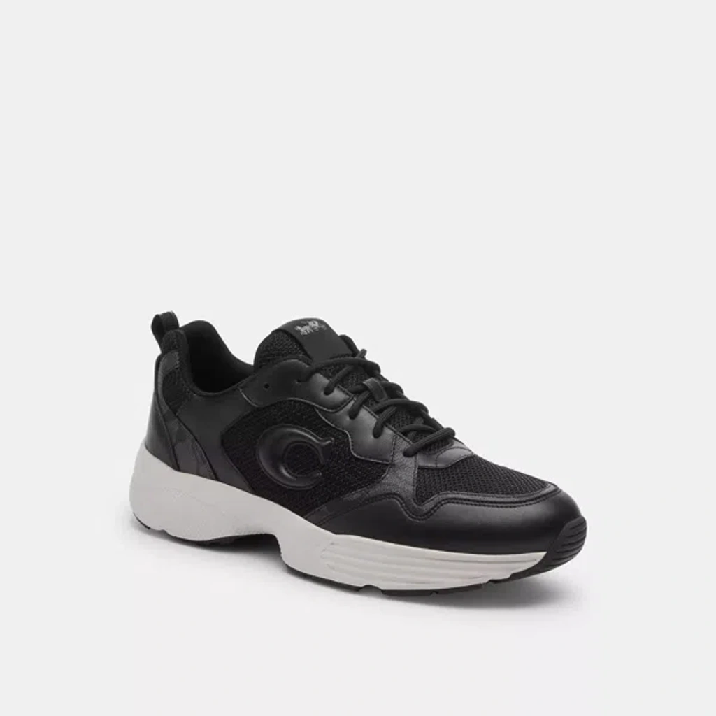 STRIDER 黒 Coach Outlet Strider Sneaker In Black | ModeSens