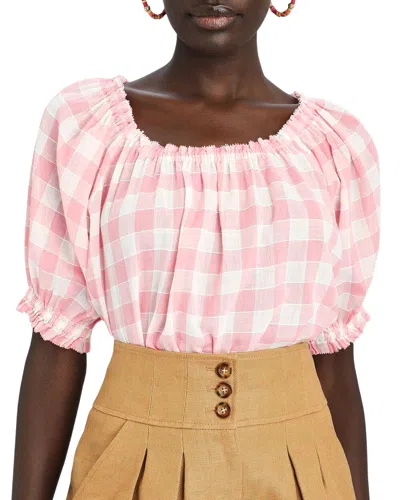 Shop The Great Garland Top In Pink
