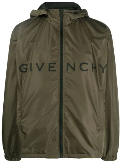 Shop Givenchy Outerwear In Green