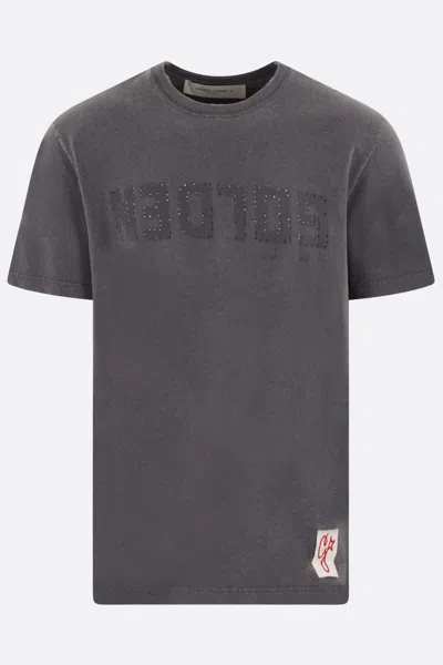 Shop Golden Goose T-shirts And Polos In Anthracite
