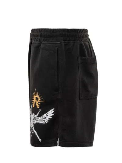 Shop Represent Icarus Short Pants In Black