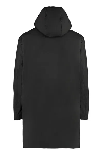 Shop Dolce & Gabbana Hooded Parka In Black