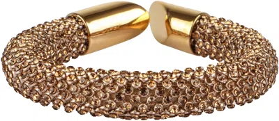 Shop Rabanne Gold Pixel Bracelet