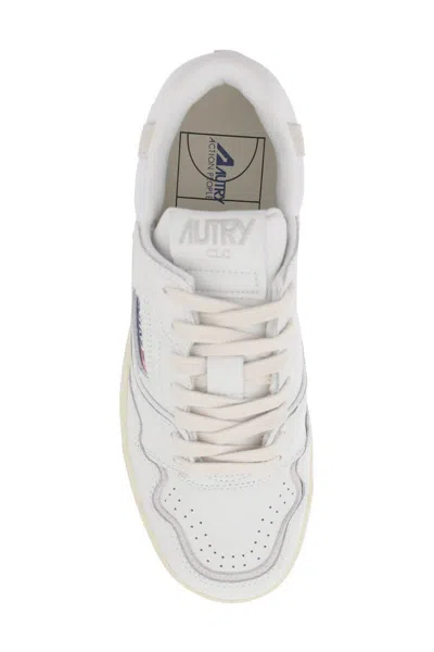 Shop Autry 'clc' Sneakers Low In Bianco