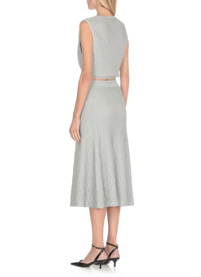 Shop Elisabetta Franchi Skirts Grey