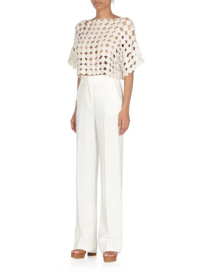 ANTONELLI ANTONELLI FIRENZE TROUSERS WHITE 