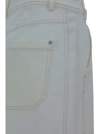 Shop Brunello Cucinelli Skirts In Bianco