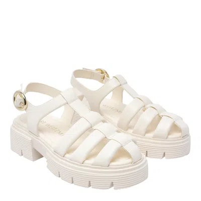 Shop Stuart Weitzman Sandals In White