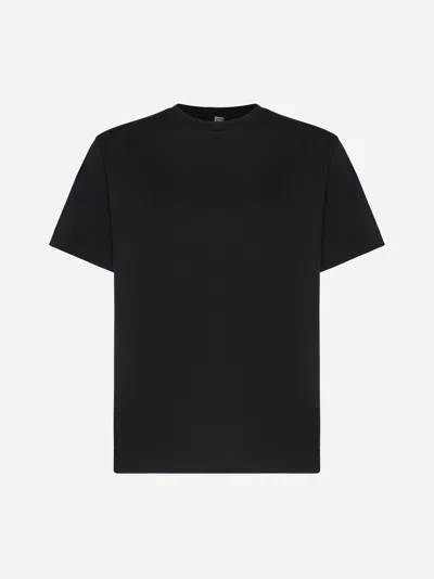 Shop Totême Cotton T-shirt In Black