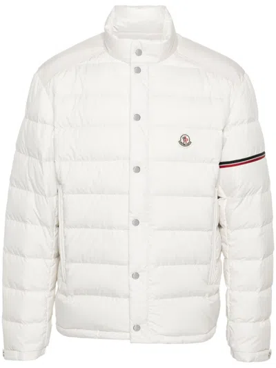 Shop Moncler Colomb Puffer Jacket In Navy