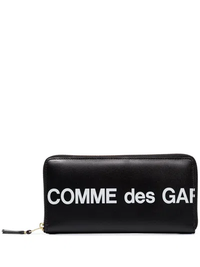 Shop Comme Des Garçons Comme Des Garcons Logo Printed Wallet In Red
