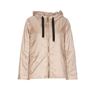 Shop Max Mara The Cube Greenh Waterproof Canvas Travel Jacket In Ice