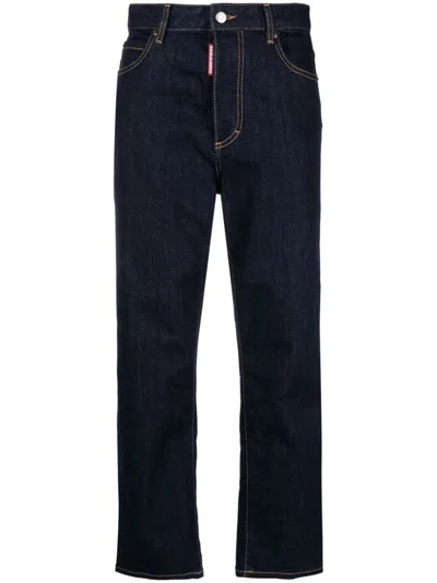 Dsquared2 Jeans In Navy Blue