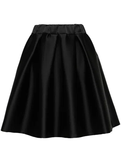 Shop P.a.r.o.s.h Pleated Full Skirt In Rosa Bubble