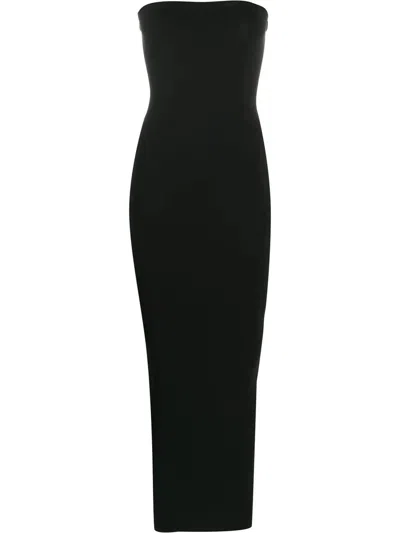 Wolford Fatal Strapless Stretch-jersey Maxi Dress In Nude