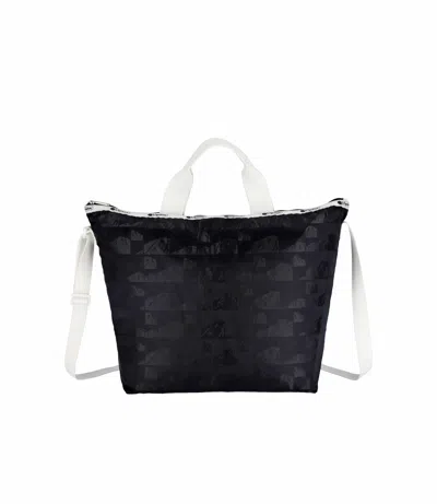 Shop Lesportsac Deluxe Easy Carry Tote In Black