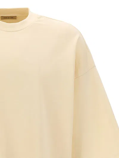 Shop Fear Of God 'airbrush 8 Ss Tee' T-shirt In Beige