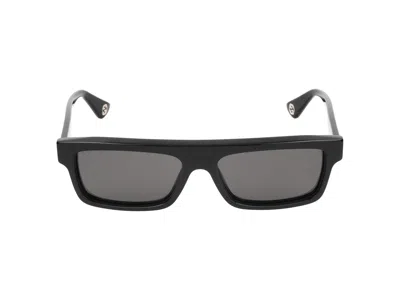 Shop Gucci Sunglasses In Black Black Grey