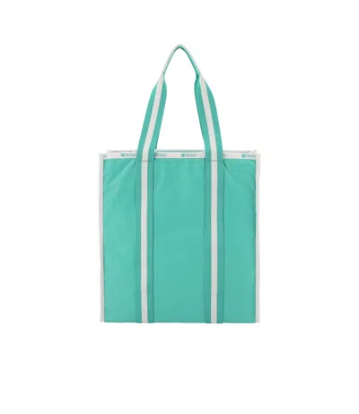 Shop Lesportsac Large Web Book Tote In Green
