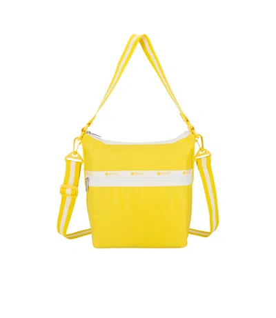 Shop Lesportsac Bucket Shoulder Bag In Yellow