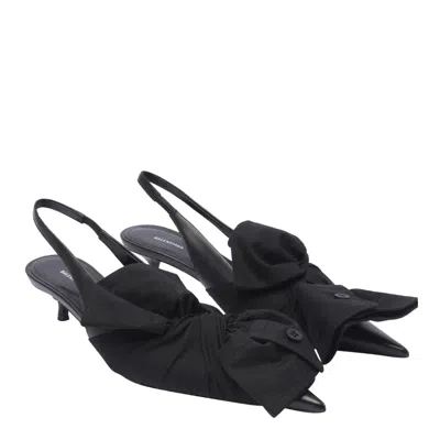 Shop Balenciaga With Heel In Black