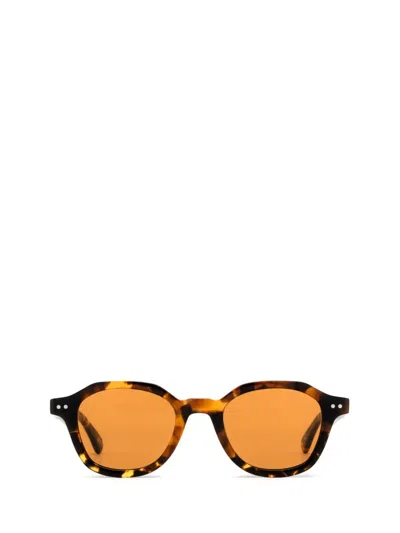 Shop Peter And May Sunglasses In Melted Tortoise