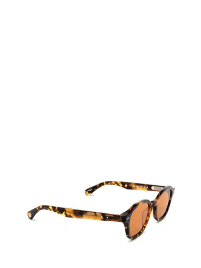 Shop Peter And May Sunglasses In Melted Tortoise