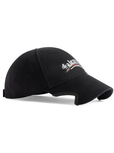 Shop Balenciaga Caps & Hats In Black