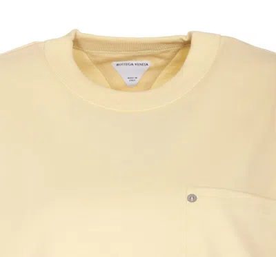 Shop Bottega Veneta T-shirts And Polos In Yellow