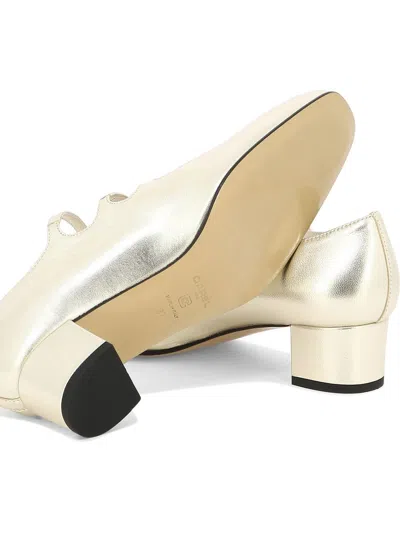 Shop Carel Paris Heeled Shoes In Gold