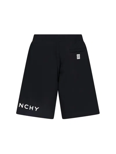 Shop Givenchy Shorts In Black