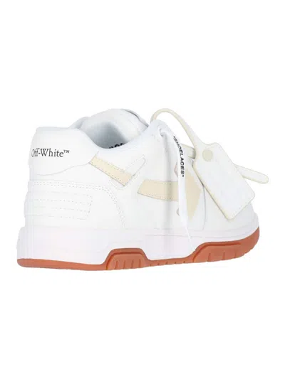 Shop Off-white Sneakers In White/neutrals